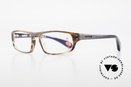 Bugatti 430 Classic Men's Glasses Vintage, interesting frame pattern: satin tortoise/black, Made for Men