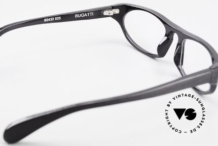 Bugatti 432 Vintage Glasses Classic Black, Size: medium, Made for Men