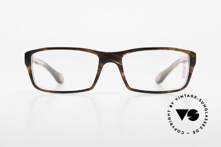 Bugatti 487 Striking Designer Eyeglasses, TOP-NOTCH quality of all frame components, Made for Men