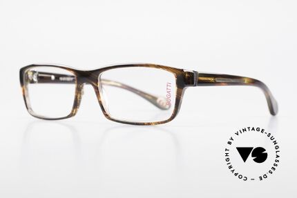 Bugatti 487 Striking Designer Eyeglasses, 1. class wearing comfort due to spring hinges, Made for Men