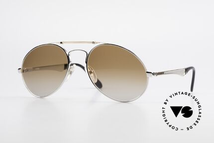 Bugatti 11909 80's Luxury Sunglasses Men, vintage 80's men's sunglasses in XL size 58/20, Made for Men