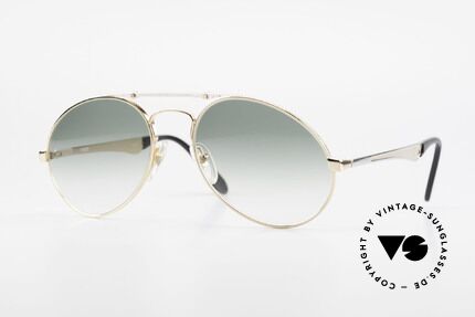 Bugatti 11908 80's Luxury Sunglasses XLarge, vintage 80's men's sunglasses in XL size 58/20, Made for Men