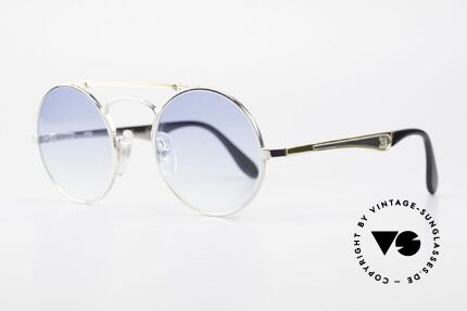 Bugatti 11709 80's Luxury Sunglasses Round, a ROUND Bugatti frame is incredible hard to find!, Made for Men