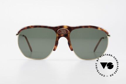 Bugatti 65320 Ultra Rare 70's Bugatti Glasses, noble tortoise-optic (true rarity from the late 70's), Made for Men