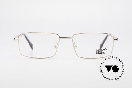 Montblanc MB389 Gold-Plated Wood Glasses Men, top-notch craftsmanship with flexible spring hinges, Made for Men