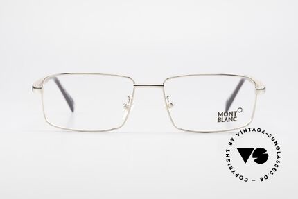 Montblanc MB389 Gold-Plated Wood Glasses Men, top-notch craftsmanship with flexible spring hinges, Made for Men