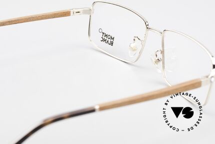 Montblanc MB389 Gold-Plated Wood Glasses Men, Size: medium, Made for Men