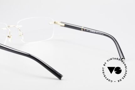 Montblanc MB337 Rimless Eyeglasses Gold-Plated, NO RETRO glasses, but an old ORIGINAL from 1999, Made for Men
