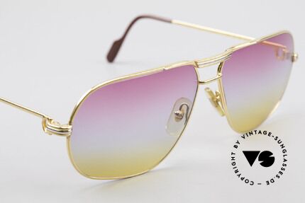 Cartier Tank - L 22ct Gold-Plated Tricolored, new TRICOLORED lenses: triple tint looks like a sunrise, Made for Men and Women