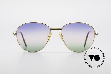 Cartier S Saphirs 0,94 ct Jewellery Sunglasses Panto, model from the "S"-Series (market launch in 1988), Made for Men and Women