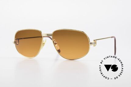 Cartier Romance LC - S Luxury Designer Sunglasses, vintage Cartier sunglasses; model ROMANCE Louis Cartier, Made for Men and Women