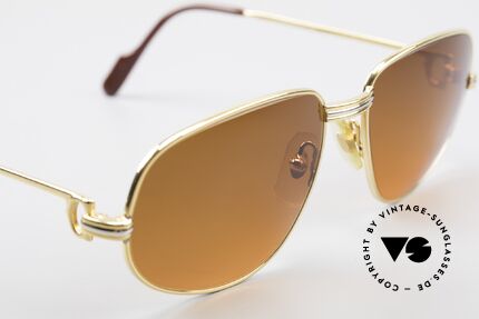 Cartier Romance LC - S Luxury Designer Sunglasses, with new sunset-gradient sun lenses (simply fancy & rare), Made for Men and Women
