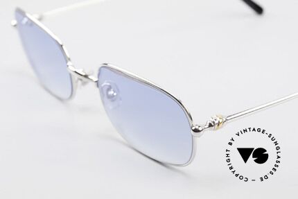 Cartier Deimios Square Shades Luxury Platinum, 2. hand, but in absolutely mint condition+ GUCCI case, Made for Men and Women