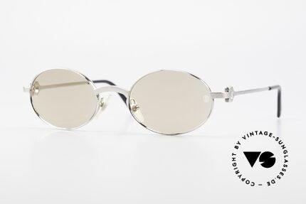 Cartier Spider Oval Luxury Sunglasses 90's, oval CARTIER vintage luxury sunglasses from 1999, Made for Men and Women