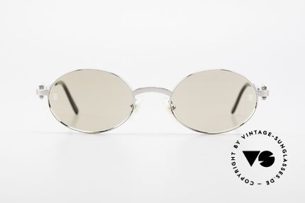 Cartier Spider Oval Luxury Sunglasses 90's, precious and timeless design, in medium size 51°20, Made for Men and Women