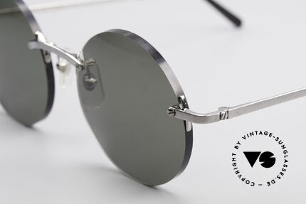Cartier T-Eye Madison Round Luxury Sunglasses, customized lenses are identical like model "Madison", Made for Men and Women