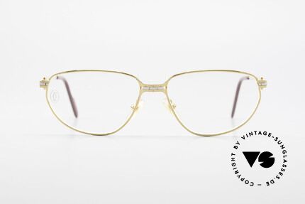 Cartier Panthere Windsor - S Old Eyeglasses 1990's Luxury, Windsor: launched in 1993 (based on the Panthère model), Made for Women