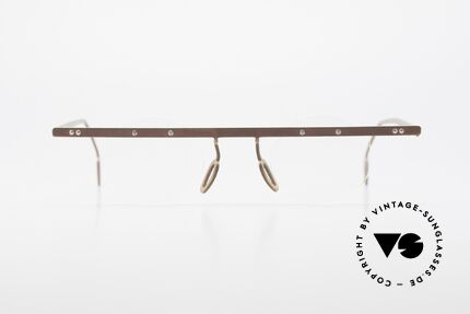 Theo Belgium Tita VII 9 Vintage Titanium Eyeglasses, founded in 1989 as 'anti mainstream' eyewear / glasses, Made for Men and Women