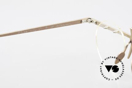 Theo Belgium Tita VI 9 Vintage Eyeglasses Titanium, an old, unworn THEO original and NO RETRO EYEWEAR, Made for Men and Women