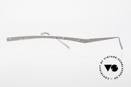 Theo Belgium Tita IV 8 Extraordinary Vintage Glasses, TITA SERIES = XL titanium frames by Theo from the 90's, Made for Men and Women