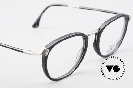 Jean Paul Gaultier 55-1272 Old Vintage Glasses No Retro, this JPG frame can be glazed with lenses of any kind, Made for Men and Women