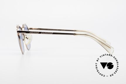 Jean Paul Gaultier 57-0171 Panto Designer Sunglasses, high-class & fancy frame finish in bronze-metallic, Made for Men and Women