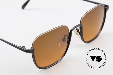 Jean Paul Gaultier 55-7161 Square Vintage Sunglasses, frame could be glazed with optical lenses, too, Made for Men and Women