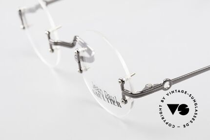 Jean Paul Gaultier 55-9172 Rimless JPG Designer Glasses, NO retro fashion, but a genuine old original from '95, Made for Men and Women