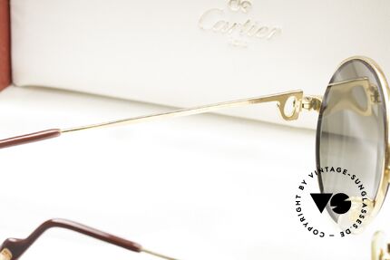 Cartier Round Customized Prototype One of a kind 2. Hand, Size: small, Made for Men and Women