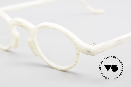 Theo Belgium Phone Ivory Optic Frame, unworn vintage eyeglass-frame (with representativeness), Made for Men and Women