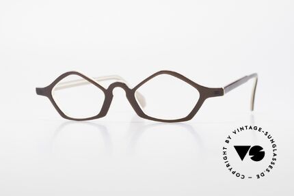 Theo Belgium Polygone Geometrical Plastic Eyeglasses, Theo Belgium = the most self-willed brand in the world, Made for Men and Women