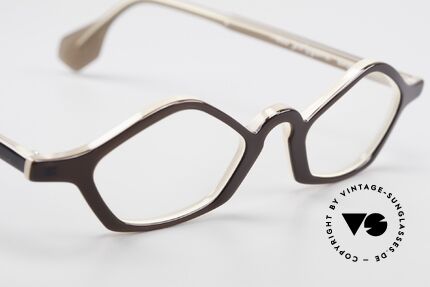 Theo Belgium Polygone Geometrical Plastic Eyeglasses, clear DEMO lenses should be replaced with prescriptions, Made for Men and Women