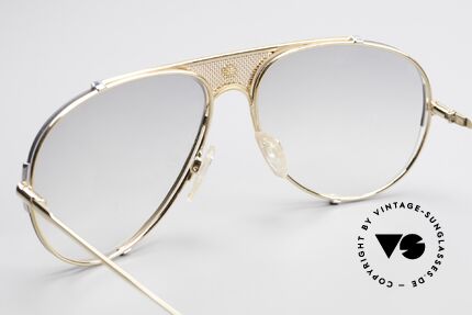 St. Moritz 401 Rare Jupiter Sunglasses 80's, with light gradient mineral lenses: also wearable at night, Made for Men