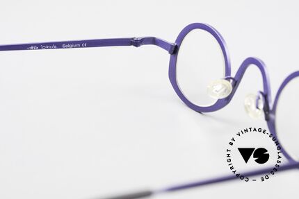 Theo Belgium Circle Avant-Garde Vintage Specs, Size: medium, Made for Men and Women