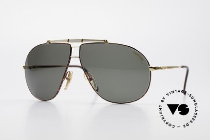 Carrera 5401 Old 80's Aviator Sunglasses, precious 1980's CARRERA vintage aviator sunglasses, Made for Men