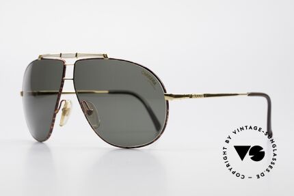 Carrera 5401 Old 80's Aviator Sunglasses, high wearing comfort, due to lightweight frame (27g), Made for Men