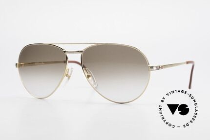 Christian Dior 2780 Gold-Plated 90's Aviator Frame Details