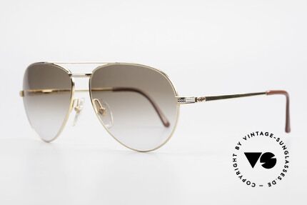 Christian Dior 2780 Gold-Plated 90's Aviator Frame, 1 class wearing comfort: flexible spring hinges, Made for Men