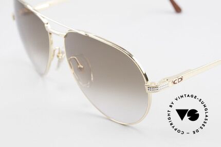 Christian Dior 2780 Gold-Plated 90's Aviator Frame, new old stock (like all our vintage Dior glasses), Made for Men