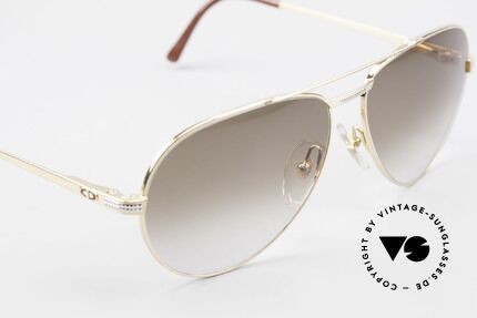 Christian Dior 2780 Gold-Plated 90's Aviator Frame, NO RETRO design, but a 25 years old ORIGINAL, Made for Men