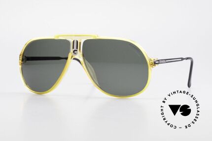 Carrera 5590 Optyl Sports Sunglasses 80's, sporty 'aviator design' by CARRERA from the late 1980's, Made for Men