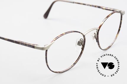 Giorgio Armani 163 Small Panto Eyeglass-Frame, unworn (like all our vintage GIORGIO Armani frames), Made for Men and Women