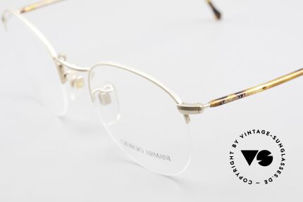 Giorgio Armani 142 Rimless Panto Eyeglasses 80's, unworn, NOS, one of a kind and timeless 80's quality, Made for Men and Women