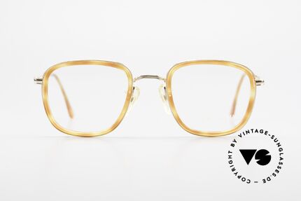 Giorgio Armani 102 Square Vintage Eyeglasses 90's, true classic in design & coloring; medium size 48-22, Made for Men and Women