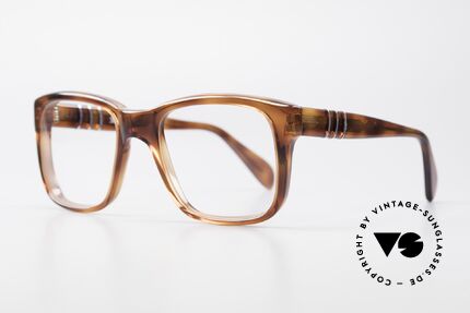 Persol 58150 Ratti Old School Vintage Eyeglasses, handmade in 1987, in the Ratti manufactory in Torino, Made for Men