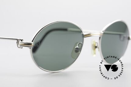 Cartier Saint Honore Oval Luxury Sunglasses 90's, 2. hand, but in great condition (scratch-free lenses), Made for Men