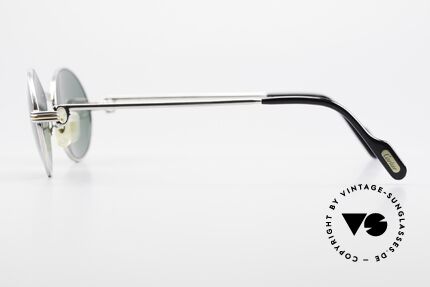 Cartier Saint Honore Oval Luxury Sunglasses 90's, NO RETRO; a 20 years old ORIGINAL + case by GUCCI, Made for Men