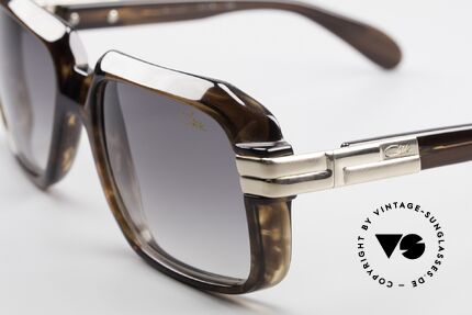 Cazal 607 1st Series From The Late 70's, this pair comes with new gradient sun lenses by Cazal, Made for Men