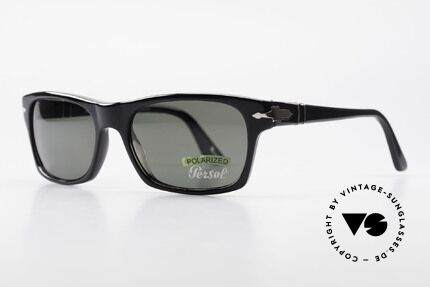 Persol 3037 Polarized Sunglasses Unisex L, Steve McQueen made Persol RATTI models world-famous, Made for Men and Women