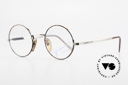 John Lennon - Revolution Small Round Vintage Glasses, SMALL round eyeglasses (with interesting finish), Made for Men and Women